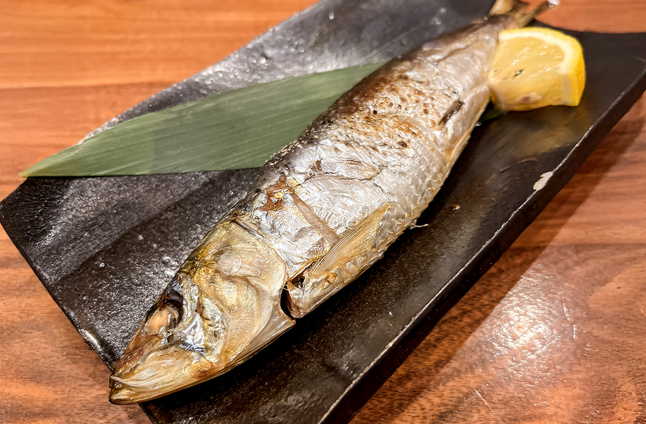 しき彩 豊岡駅前店 アジの塩焼き