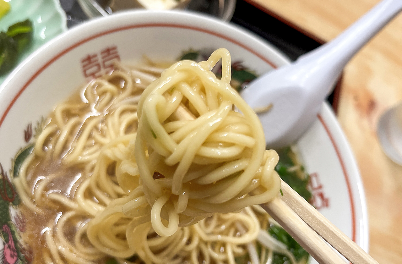 明月のラーメン