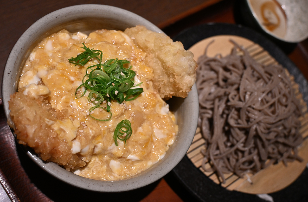 手打ちそば処 縁 蕎麦・かつ丼セット