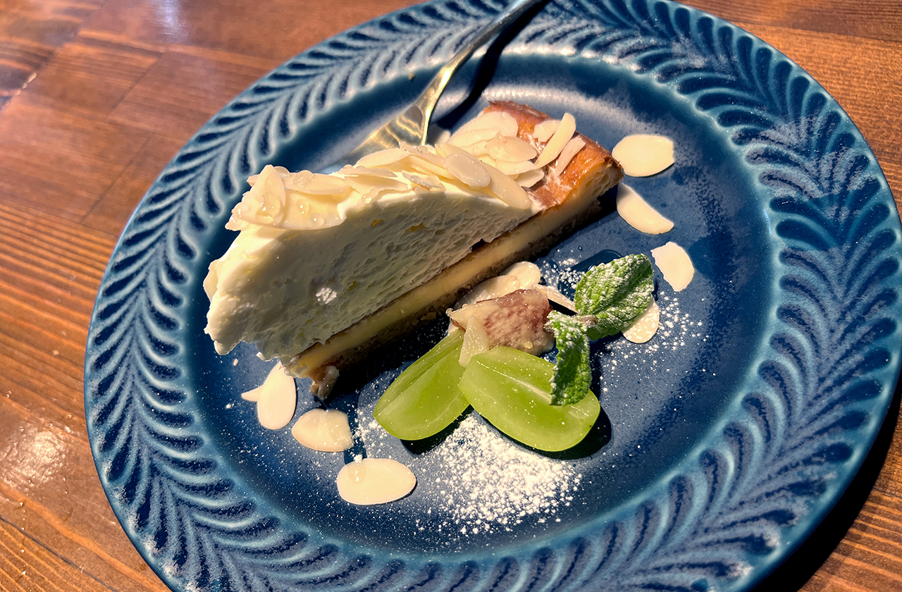 AK CAFE チーズケーキ