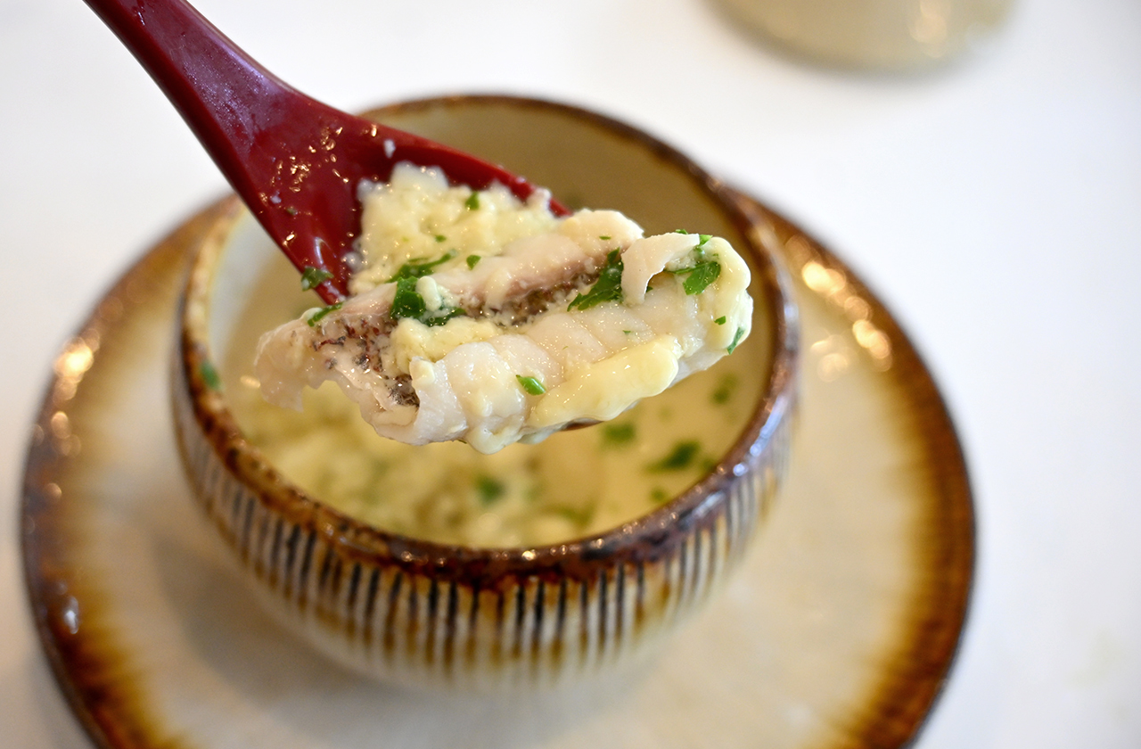 桜鯛の親子茶碗蒸し