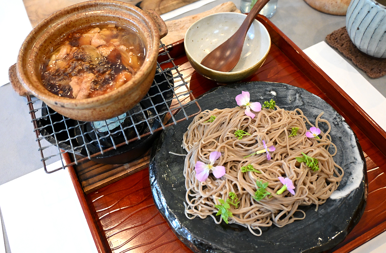 新玉ねぎの南蛮蕎麦