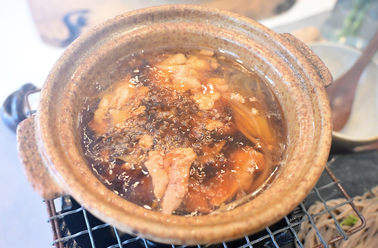 新玉ねぎの南蛮蕎麦